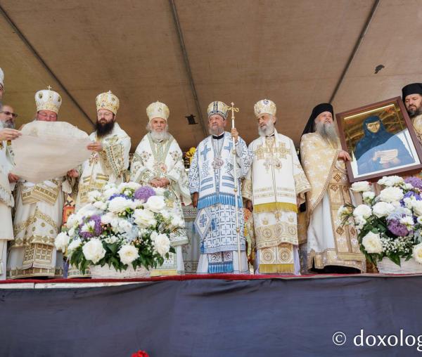 Proclamarea Canonizării Sfintei Cuvioase Filotimia de la Râmeț