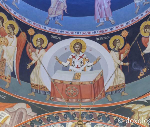 Veșmântul pictural al bisericii Mănăstirii Afteia