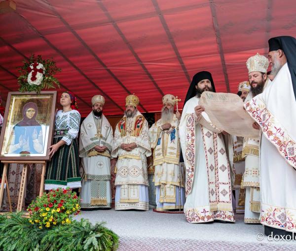 Proclamarea locală a canonizării Sfintei Olimpiada din Fărcașa