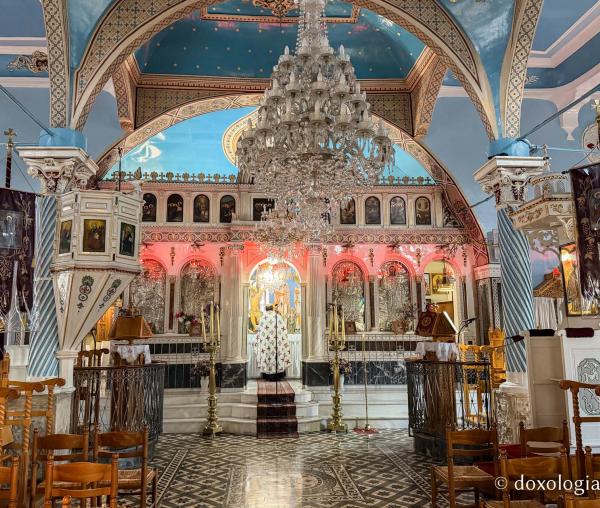 Popas duhovnicesc la biserica „Sfântul Mare Mucenic Gheorghe” din Chios