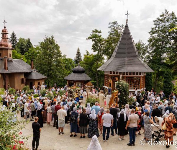 Prăznuirea Sfintei Cuvioase Teodora la Mănăstirea Sihla