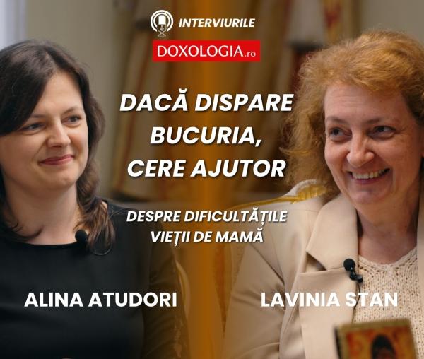 (Video) Dacă dispare bucuria, cere ajutor – interviu cu Lavinia Stan despre dificultățile vieții de mamă