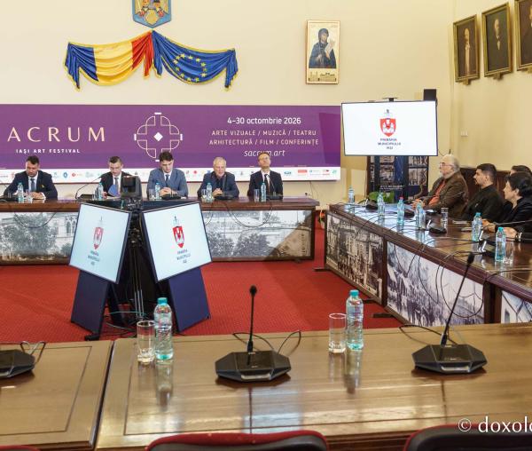 (Video) SACRUM IAȘI ART FESTIVAL 2026 – Totul despre prima ediție a Festivalului de Artă Sacră
