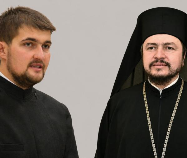 Preasfinţitul Veniamin și pr. Maxim