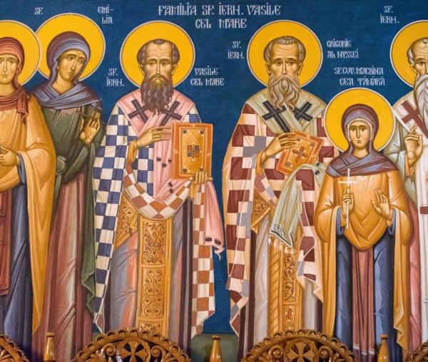 Sfinții din familia Sfântului Vasile cel Mare
