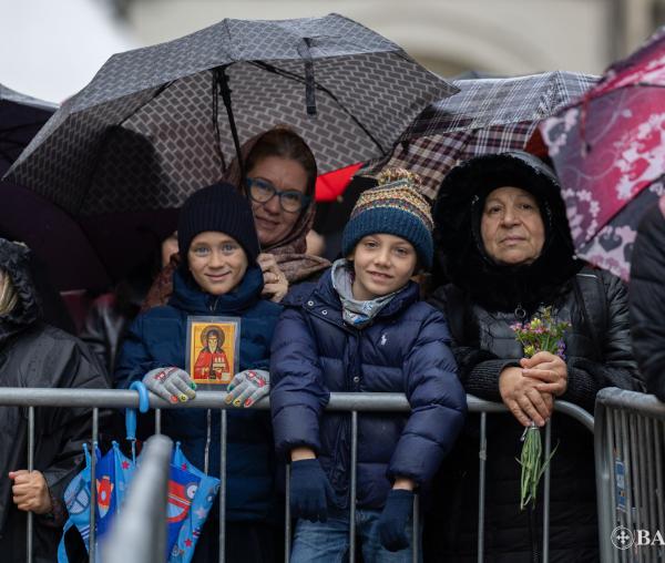 Pelerini la sărbătoarea Sfântului Dimitrie cel Nou
