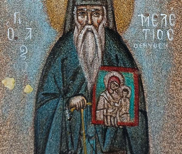 Sfântul Cuvios Meletie din Lardos, ctitorul Mănăstirii „Panaghia Ypseni” din Rodos