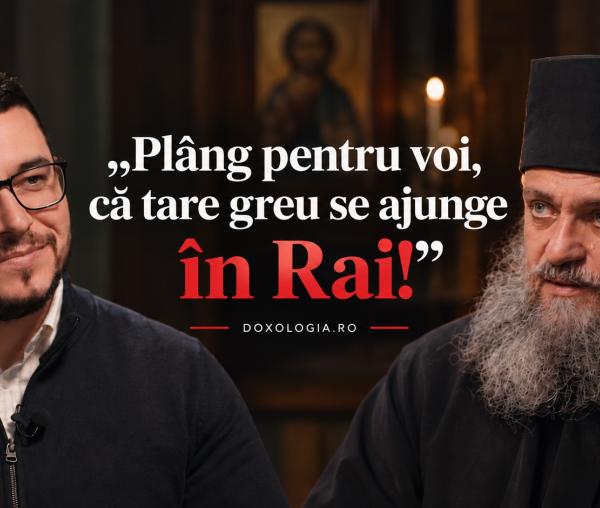 (Video) „Sfântul Paisie a sporit pentru că a fost smerit” – în dialog cu părintele Mitrofan de la Sihăstria