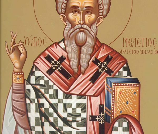 Sfântul Meletie, Arhiepiscopul Antiohiei celei Mari