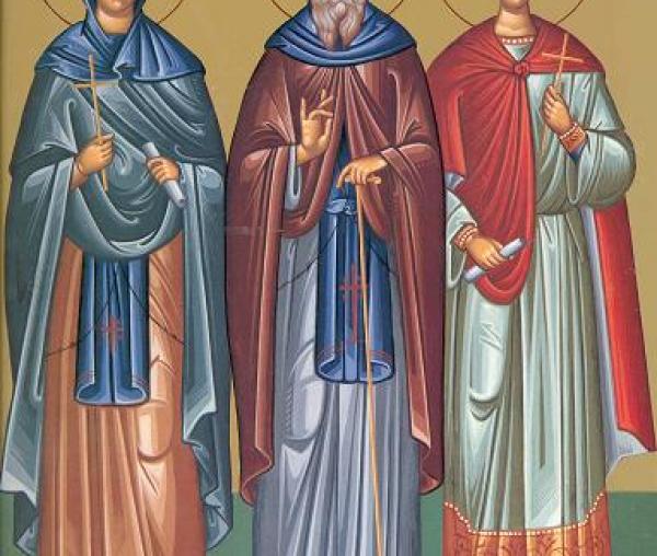 Sfânta Cuvioasă Domnica, Sfântul Cuvios Gheorghe Hozevitul, Sfântul Mucenic Eladie