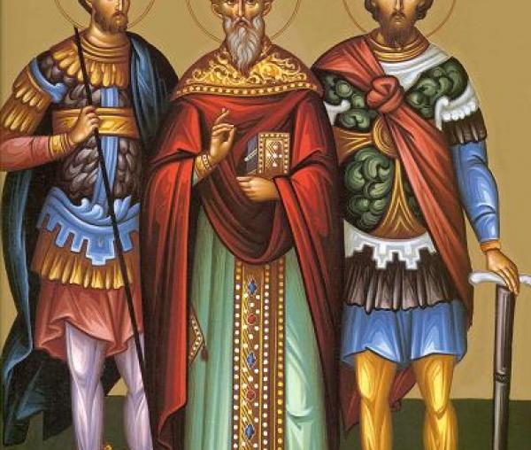 Sfântul Mucenic Eutropiu, Sfântul Sfințit Mucenic Teodoret, Sfântul Mucenic Cleonic