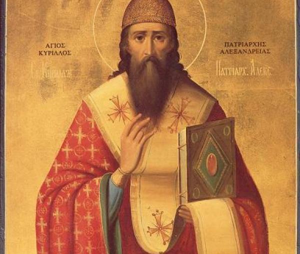 Sfântul Chiril, Arhiepiscopul Alexandriei