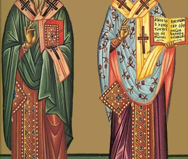 Sfântul Epifanie, Arhiepiscopul Ciprului și Sfântul Gherman, Patriarhul Constantinopolului
