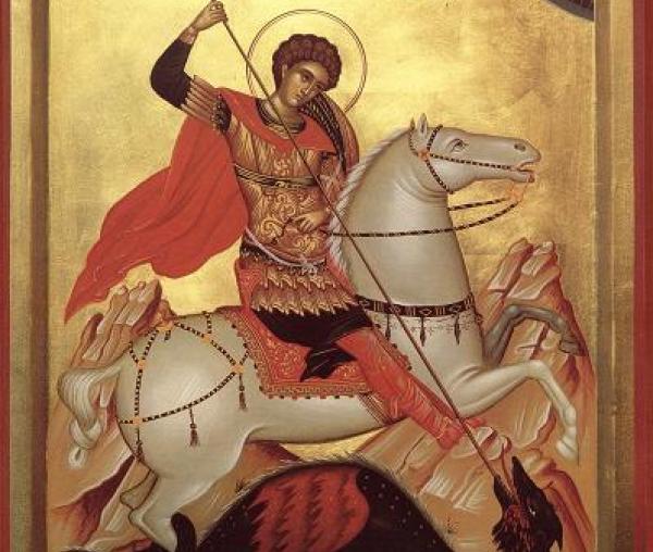 Sfântul Mare Mucenic Gheorghe, Purtătorul de biruință