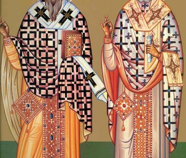 Sfinții Mucenici Clement, Episcopul Romei și Petru, Episcopul Alexandriei