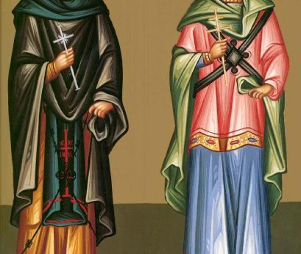 Sfânta Cuvioasă Elisabeta și Sfântul Mucenic Valentin