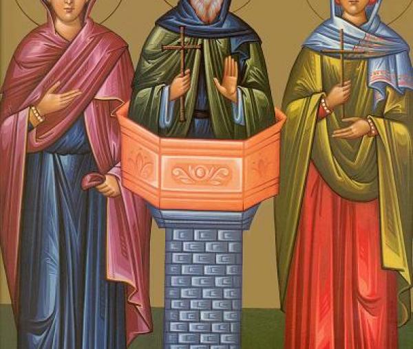 Sfânta Muceniță Sosona, Sfântul Cuvios Simeon, Sfânta Muceniță Marciana