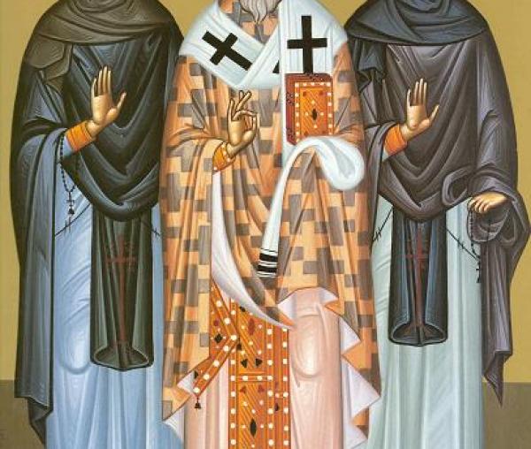 Sfântul Mucenic Vasilevs, Episcopul Amasiei și Sfintele Cuvioase Iusta și Glafira