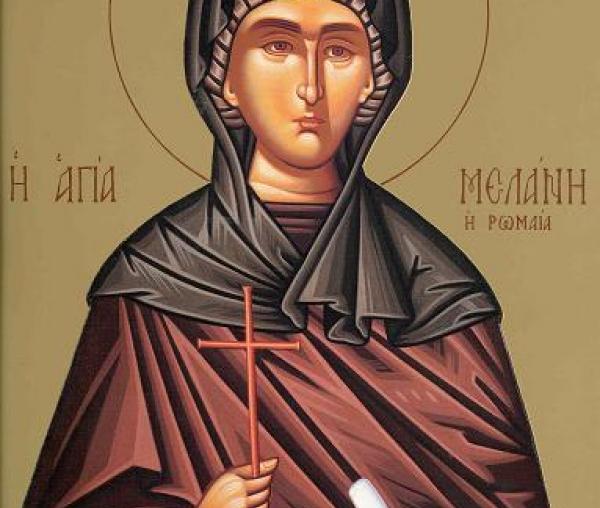 Sfânta Cuvioasă Melania Romana
