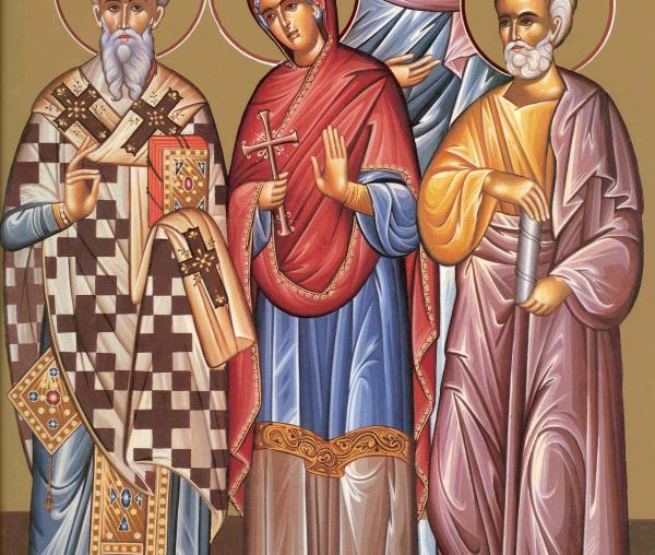 Sfântul Mucenic Zenovie, Episcopul Ciliciei, Zenovia, sora sa, Sfântul Apostol Cleopa și Sfânta Muceniță Eutropia