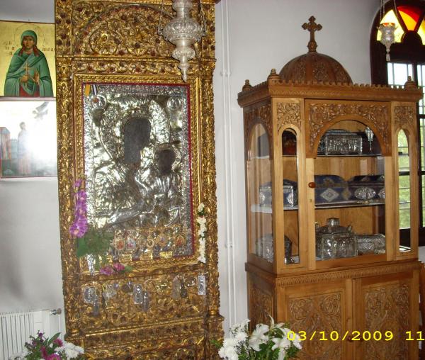 Icoana făcătoare de minuni a Maicii Domnului de la Mănăstirea Kato Xenia