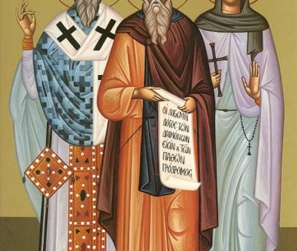 Sfântul Eutihie, Patriarhul Constantinopolului, Sfântul Cuvios Grigorie Sinaitul și Sfânta Cuvioasă Platonida