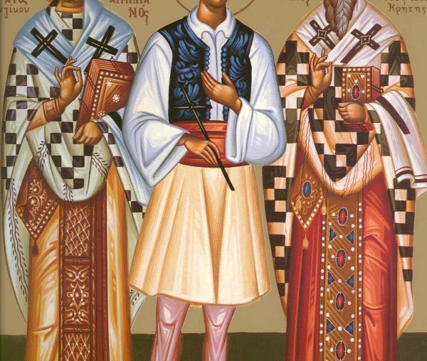 Sfântul Emilian Mărturisitorul, Episcopul Cizicului, Sfântul Nou Mucenic Triandafil și Sfântul Miron, Episcopul Cretei