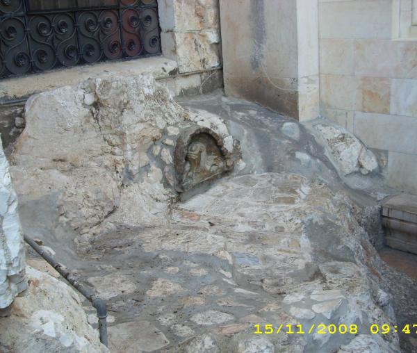Locul rugăciunii lui Hristos din Grădina Ghetsimani