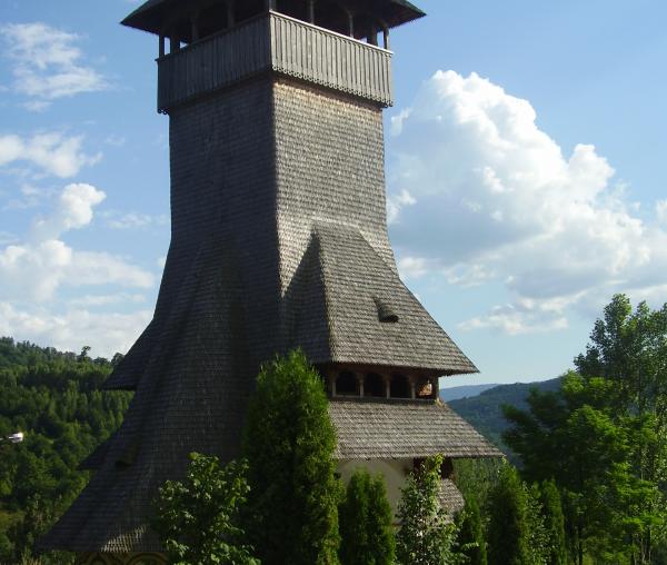Turnul Clopotniță, Mănăstirea Bârsana, Maramureș