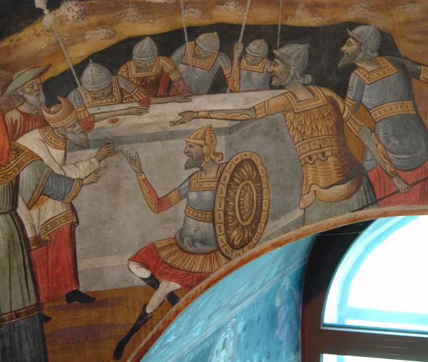 Pecetluirea mormântului Domnului Hristos