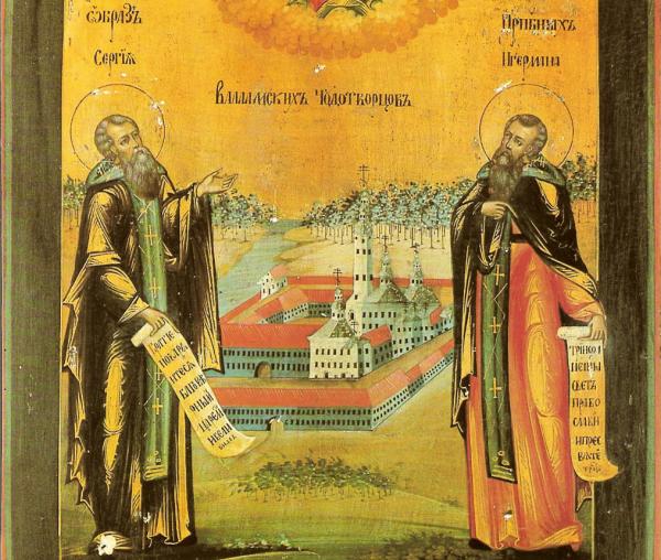 Sfinții făcători de minuni Serghie și Gherman de la Valaam
