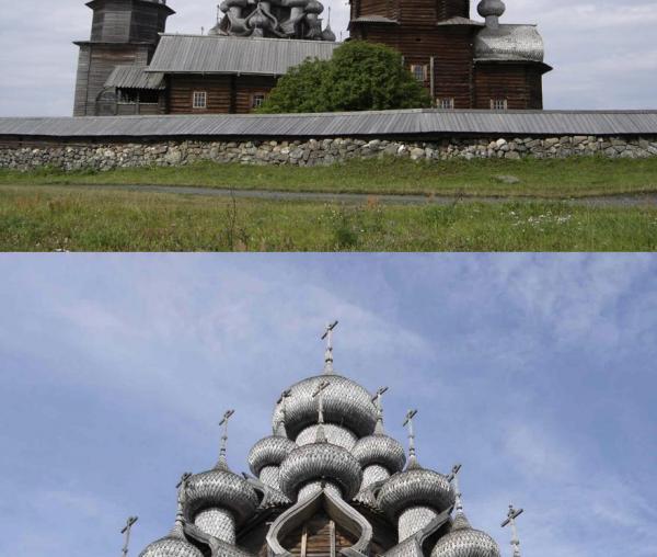 Biserica de lemn de pe insula Kizhi