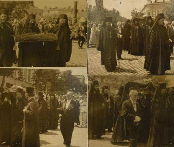 Procesiunea cu moaștele Sfântului Voievod Martir Constantin Brâncoveanu (21 mai 1934)