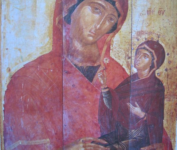 Sfânta Ana și Sfânta Fecioară Maria