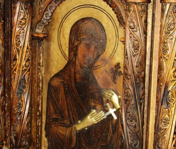 Icoana Sfânta Parascheva - Biserica Sfântul Gheorghe Nou Bucuresti