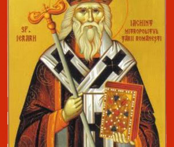 Sfântul Ierarh Iachint, Mitropolitul Țării Românești