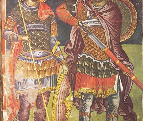 Sfântul Mare Mucenic Mina și Sfântul Mucenic Victor