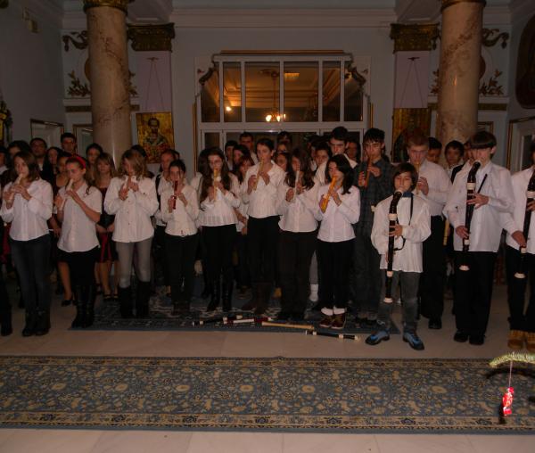 Colindători la IPS Teofan - Liceul WALDORF Iași