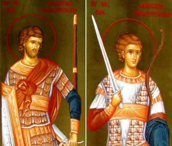 Sfinţii Mucencii Nicandru şi Marcian de la Durostorum