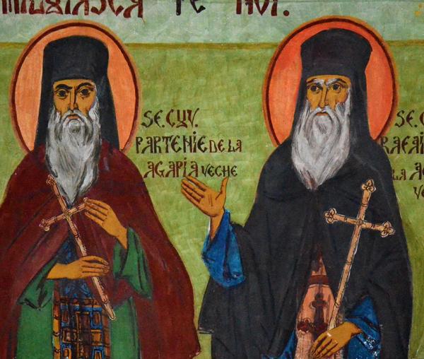Sfinţii Cuvioşi Rafail şi Partenie de la Agapia Veche