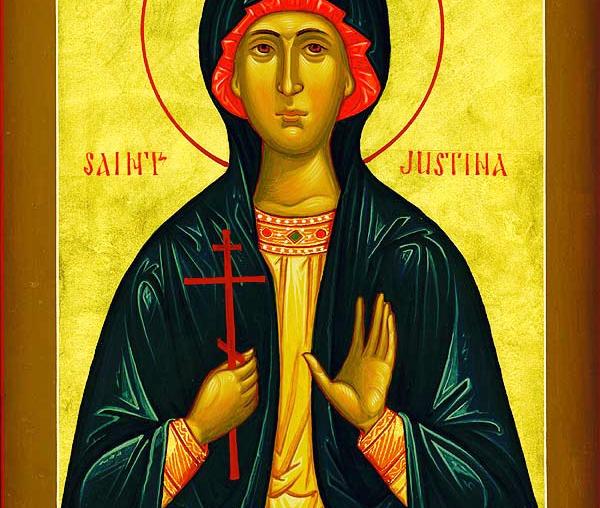 Sfânta Muceniță Iustina