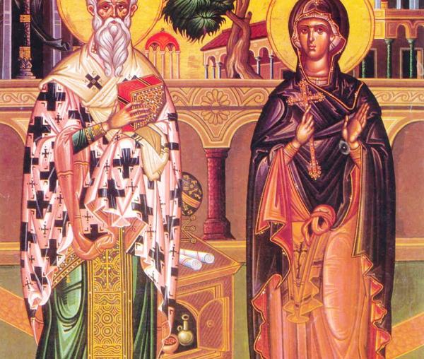 Sfântul Sfinţit Mucenic Ciprian și Sfânta Muceniță Iustina