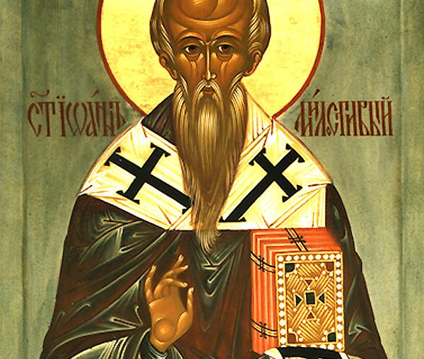 Sfântul Ierarh Ioan cel Milostiv, Patriarhul Alexandriei