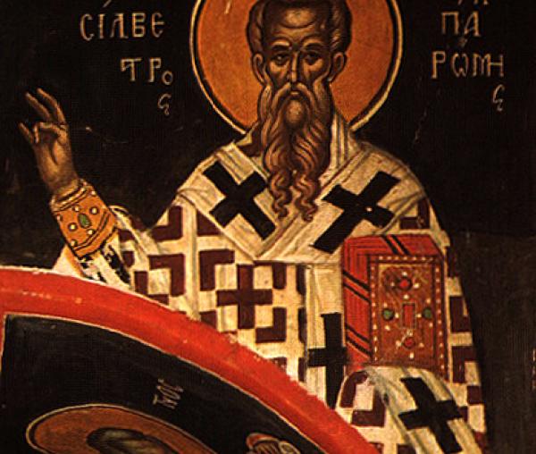 Sfântul Ierarh Silvestru, Episcopul Romei