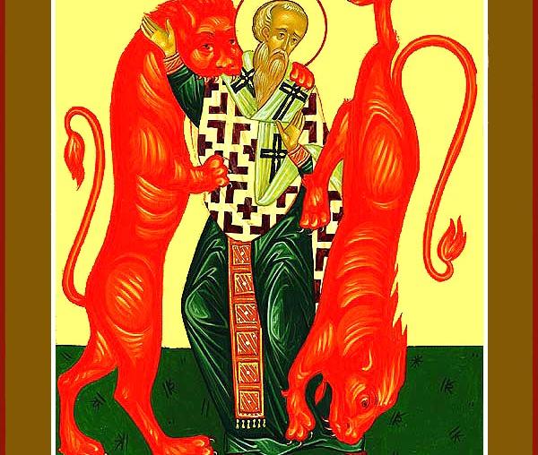 Sfântul Sfințit Mucenic Ignatie Teoforul, Episcopul Antiohiei