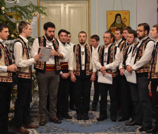 Colindători la Reşedinţa Mitropolitană - Corul Byzantion