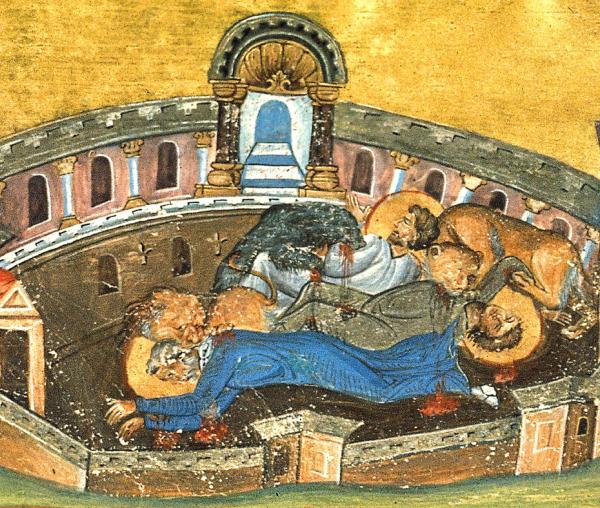 Martiriul Sfinților Mucenici Silvan, Luca și Mocius