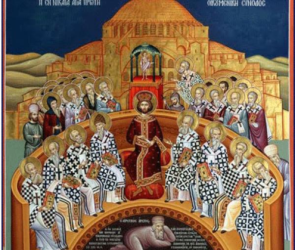 Sfinții Părinți de la Sinodul I Ecumenic