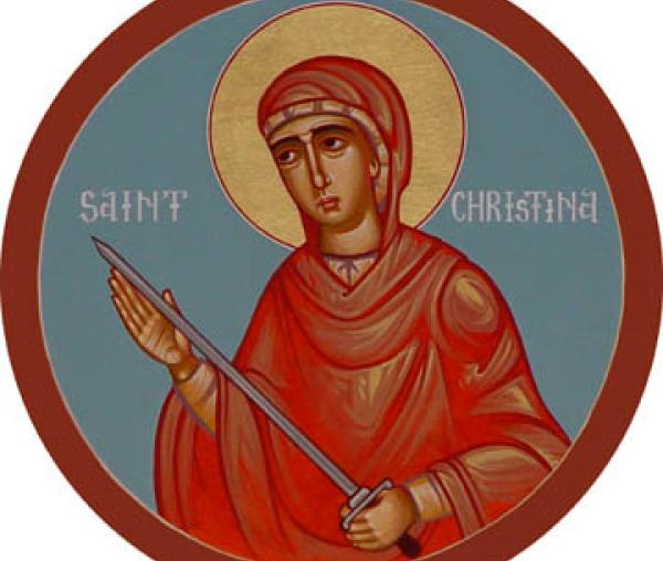 Sfânta Mare Muceniță Hristina
