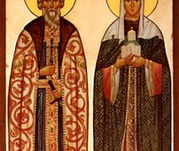 Sfântul Vladimir, Luminătorul Rusiei și Sfânta Olga, Împărăteasa Rusiei